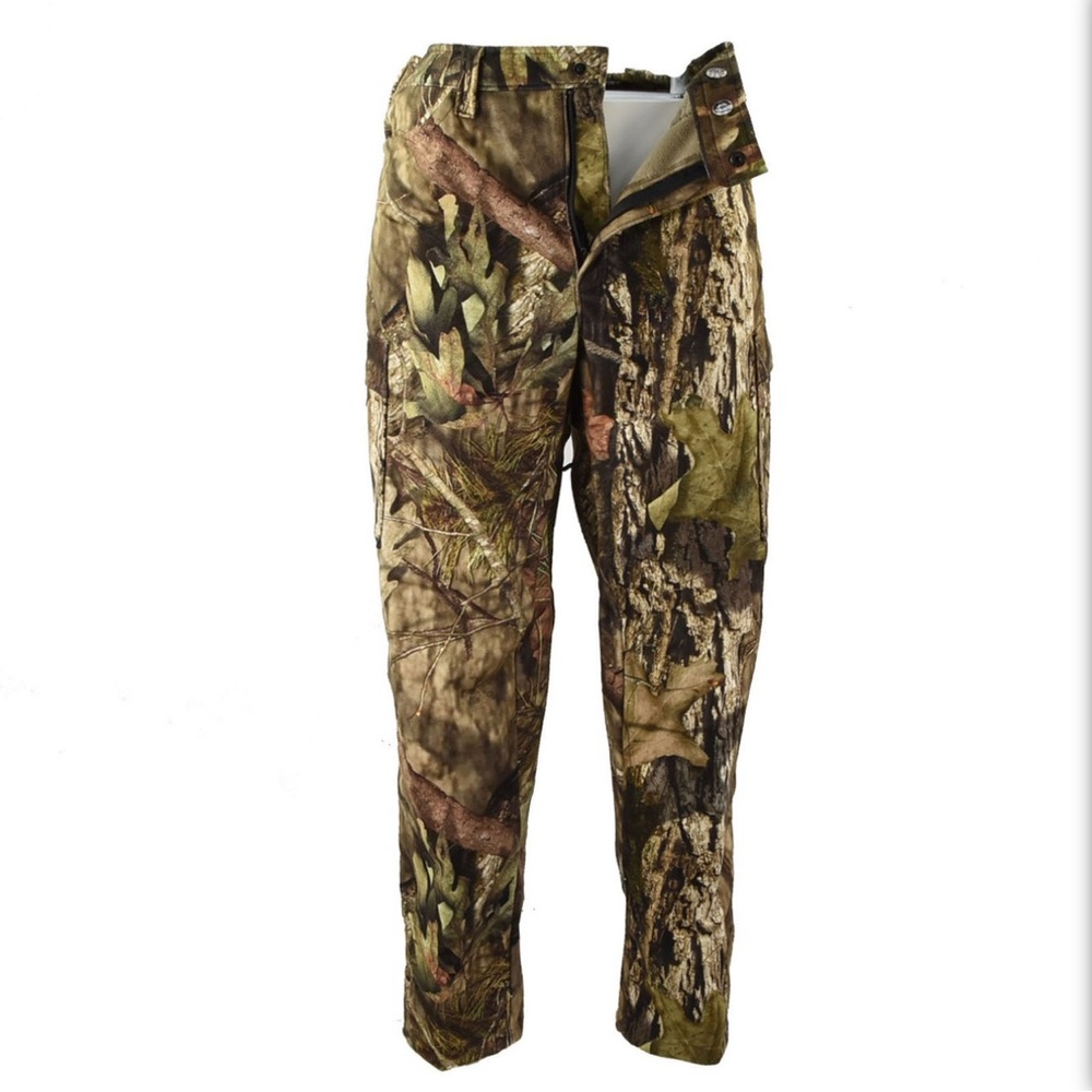 Real Tree River West 100% Waterproof Fleece GORPCORE Hunting Cargo utility L